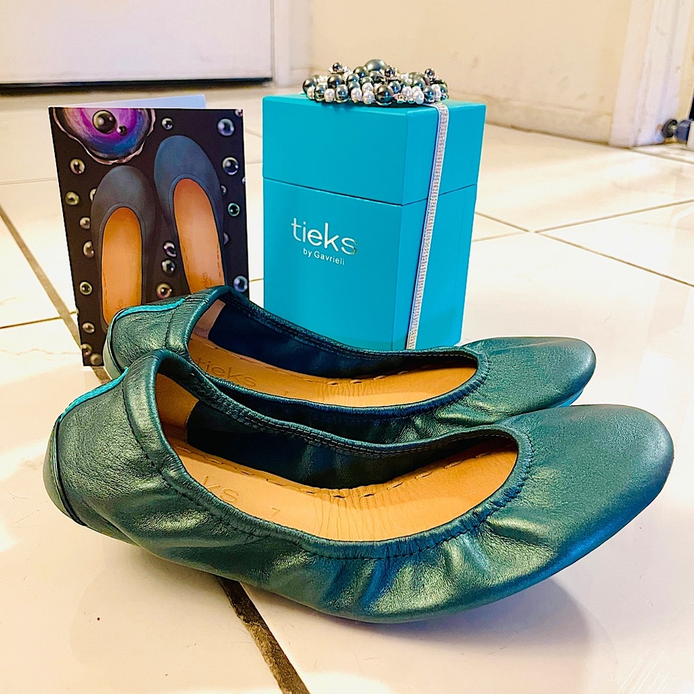 Tieks - “Tahitian Pearl” Ballet Flat Sz 6 - Limited Edition Black Friday 2021